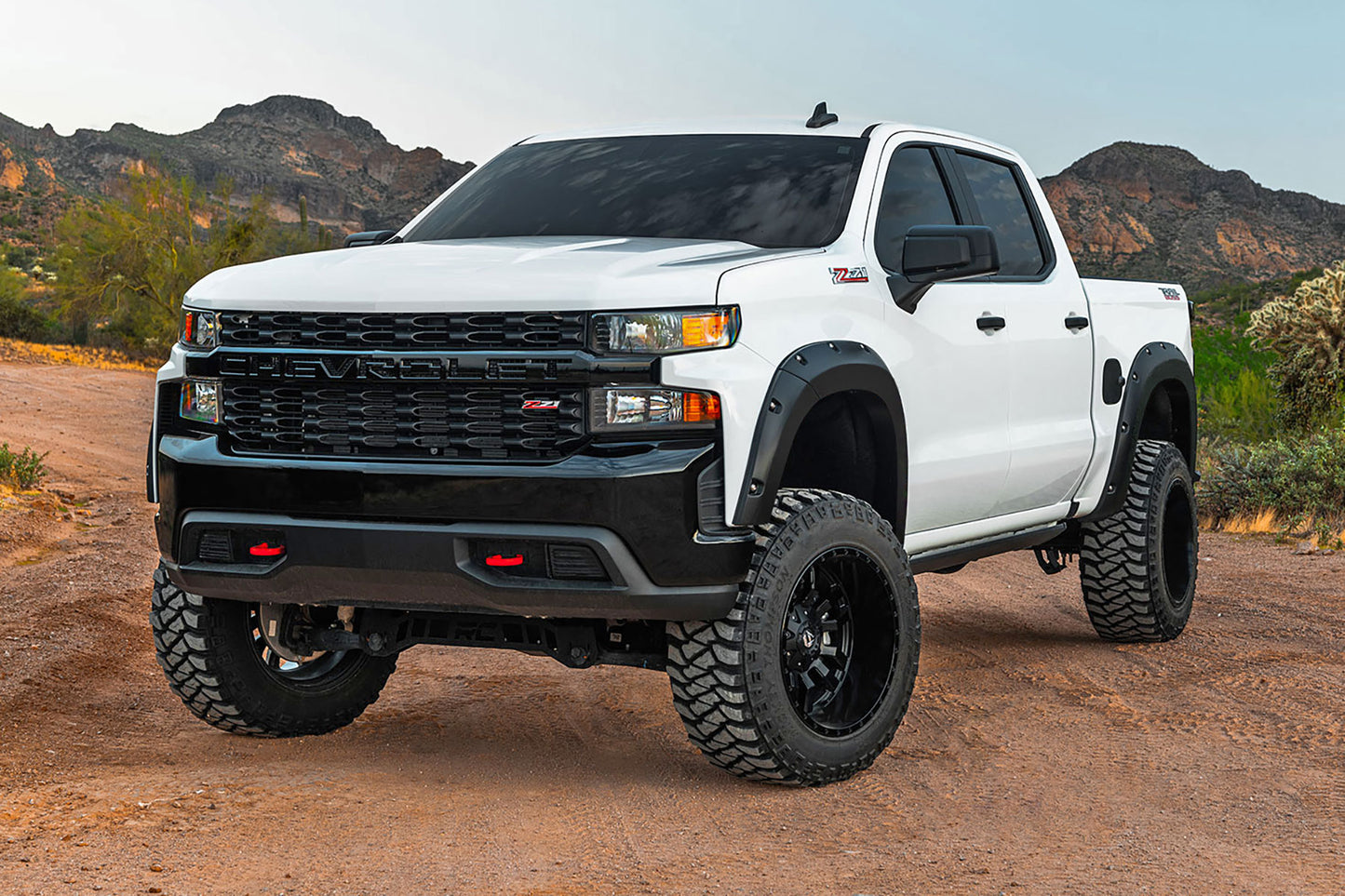 Pocket Fender Flares | GAN Silver Ice Metallic | Chevy Silverado 1500 (19-21)