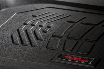 Sure-Fit Floor Mats | FR &amp; RR | FR Over Hump | Crew | Chevy/GMC 1500/2500HD/3500HD (19-25)
