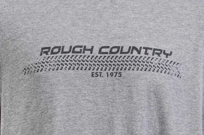 Rough Country T-Shirt | Horizontal Tread | Grey | MD