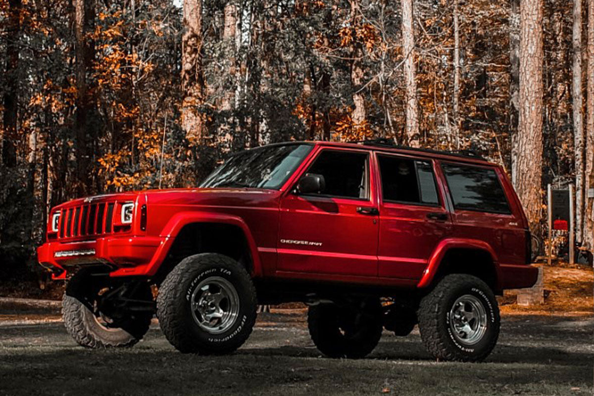 4.5 Inch Lift Kit | RR springs | Jeep Cherokee XJ 2WD/4WD (84-01)