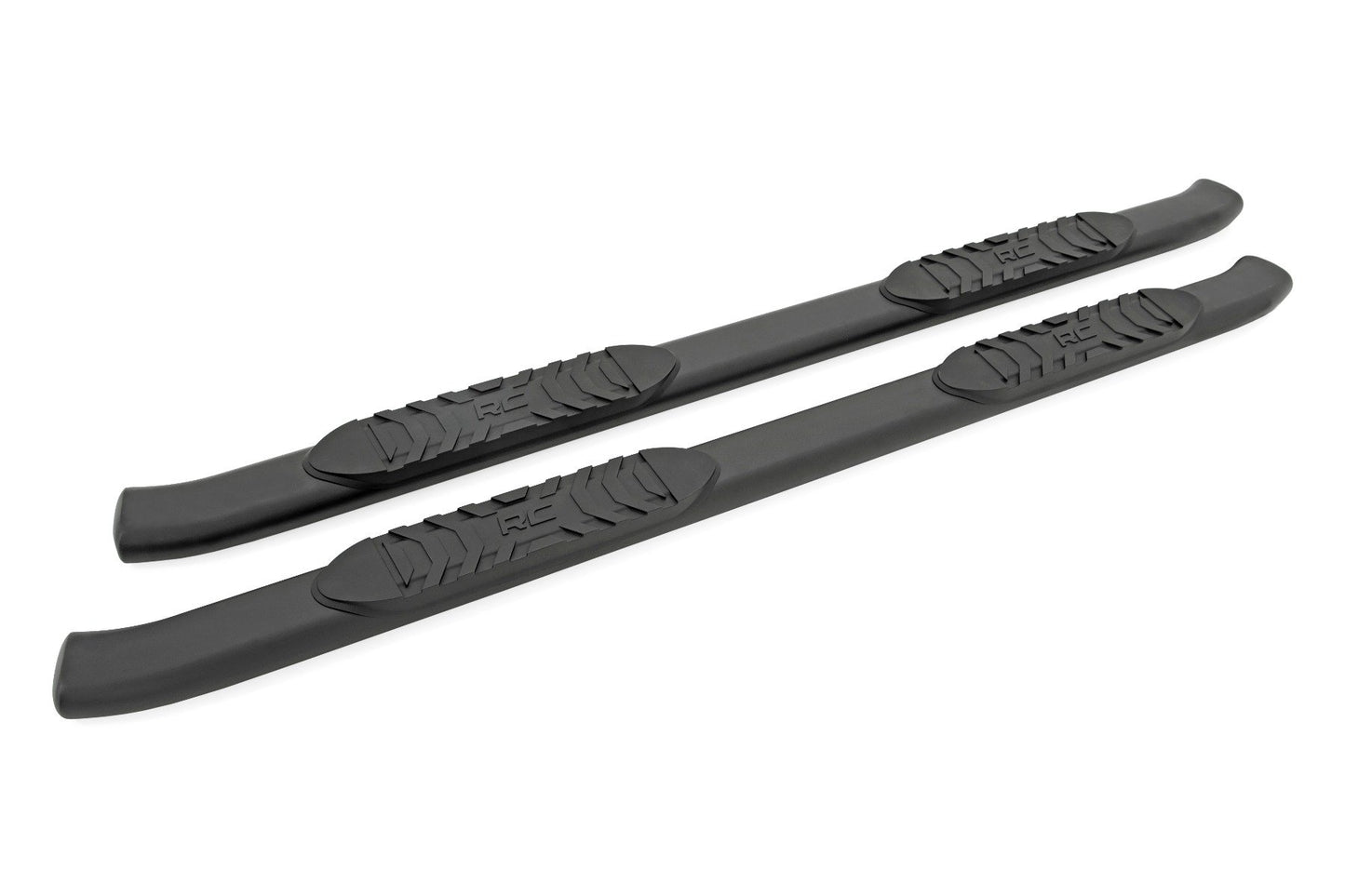 Oval Nerf Step | Double Cab | Black | Toyota Tacoma 2WD/4WD (05-23)