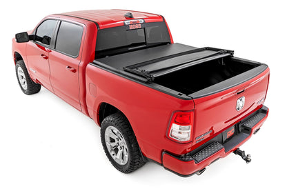 Soft Tri-Fold Bed Cover | 6'4" Bed | Ram 1500 (19-25)/1500 TRX (21-24)