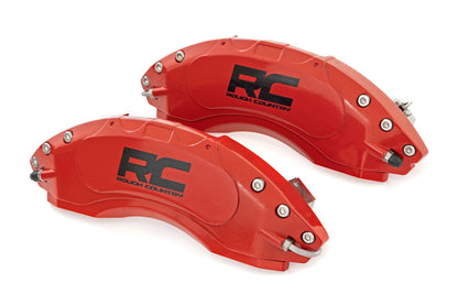 Caliper Covers | Front and Rear | Red | Jeep Gladiator JT (2020-2023)