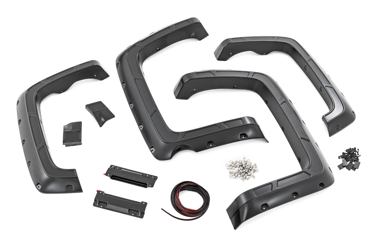 Fender Flares | Defender l 5'9" Bed  | GJI Shadow Gray | Chevy Silverado 1500 (14-18)