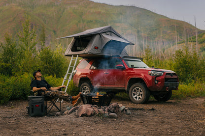 Roof Top Tent | Rack Mount | 12 Volt Accessory w/Ladder Extension & LED Light Kit