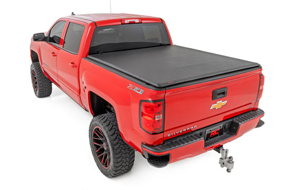 Soft Roll Up Bed Cover | 5'9" Bed | Chevy/GMC 1500 (14-18)