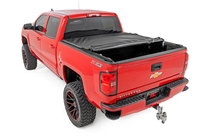 Soft Roll Up Bed Cover | 5'9" Bed | Chevy/GMC 1500 (14-18)