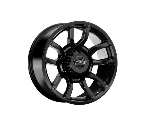 Torque Impact | Satin Black | 20x9 | 8x180 | 0mm