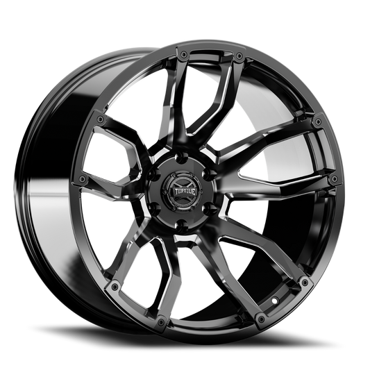 Torque Impact | Gloss Black w/Milled Accents | 20x9 | 6x5.5 | -12mm