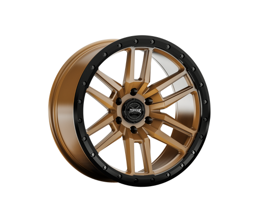 Torque Pritchett | Bronze w/Black Lip | 20x9 | 6x5.5 | -12mm