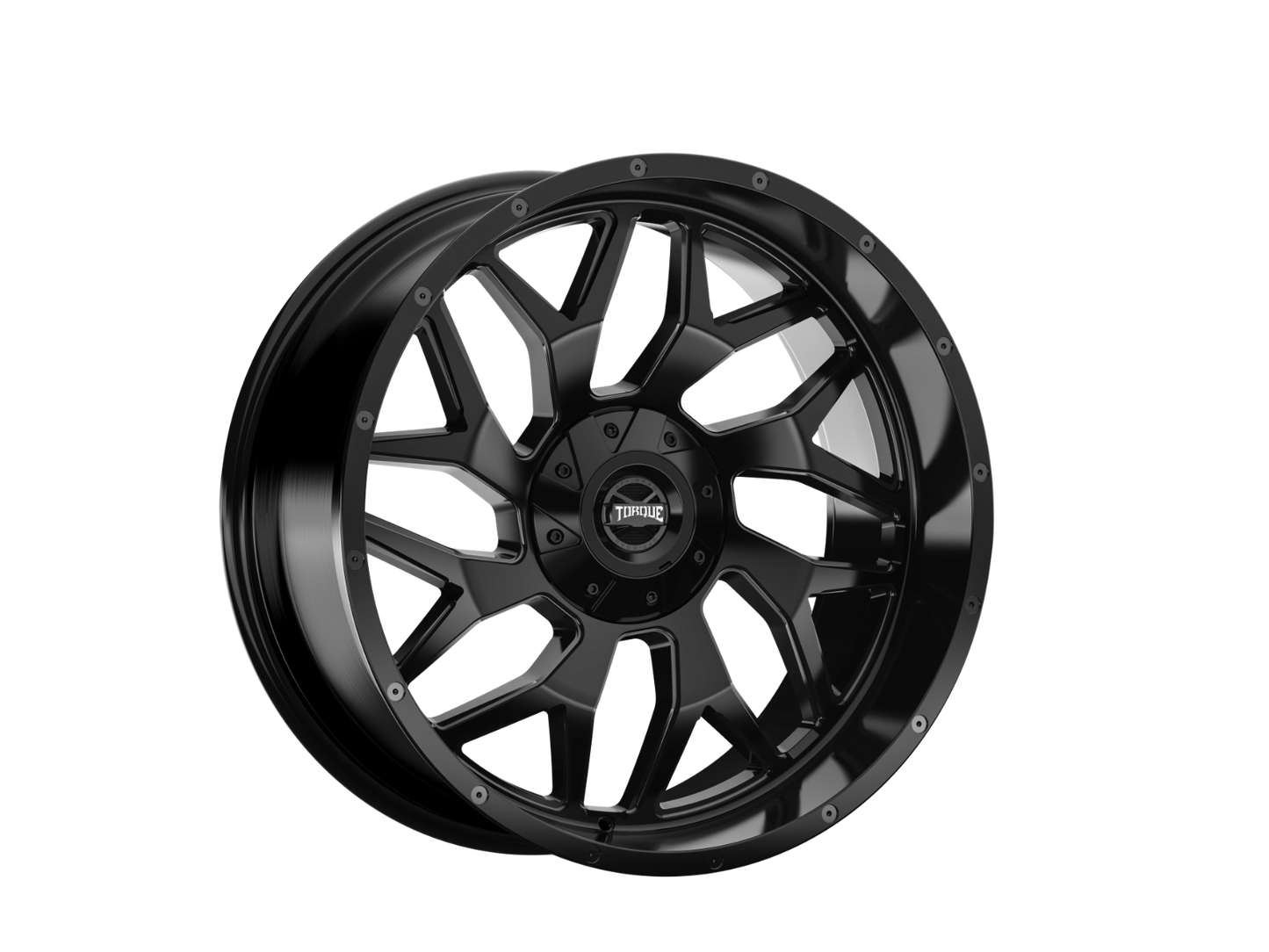 Torque Vortex | Satin Black | 20x9 | 6x5.5/6x135 | -12mm