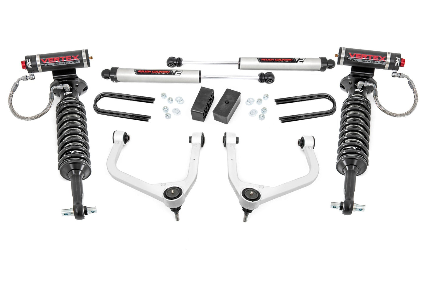 3.5 Inch Lift Kit | Mono Leaf Rear | Vertex/V2 | GMC Sierra 1500 2WD/4WD (2025)