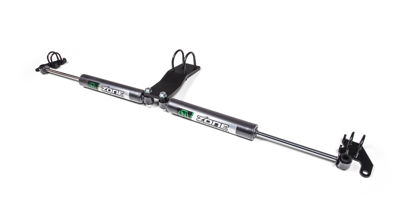 Dual Steering Stabilizer Kit w/ Shocks | Jeep Wrangler JL (18-26) and Gladiator JT (20-26)