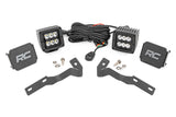 LED Light Kit | Ditch Mount | 2" Black Pair | Spot | Toyota Tacoma (16-23) - Off Road Canada