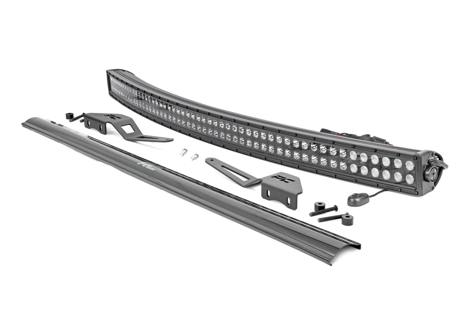LED Light Kit | 50 Inch Curved | Dual Row Black | Toyota FJ Cruiser (07-14) - Off Road Canada