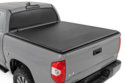 Soft Roll Up Bed Cover | 5'7" Bed | Toyota Tundra 2WD/4WD (07-21) - Off Road Canada