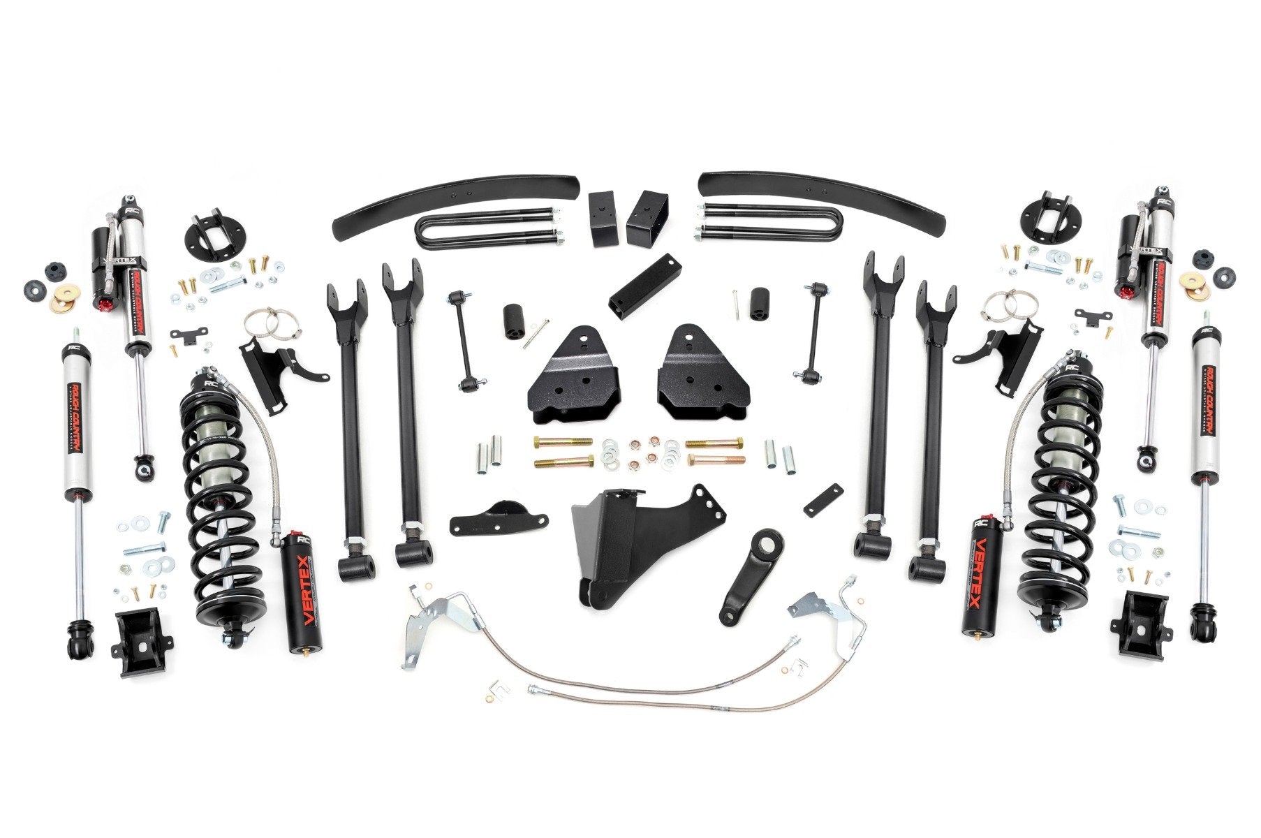 6 Inch Lift Kit | Gas | 4 Link | C/O Vertex | Ford F-250/F-350 Super Duty (08-10) - Off Road Canada