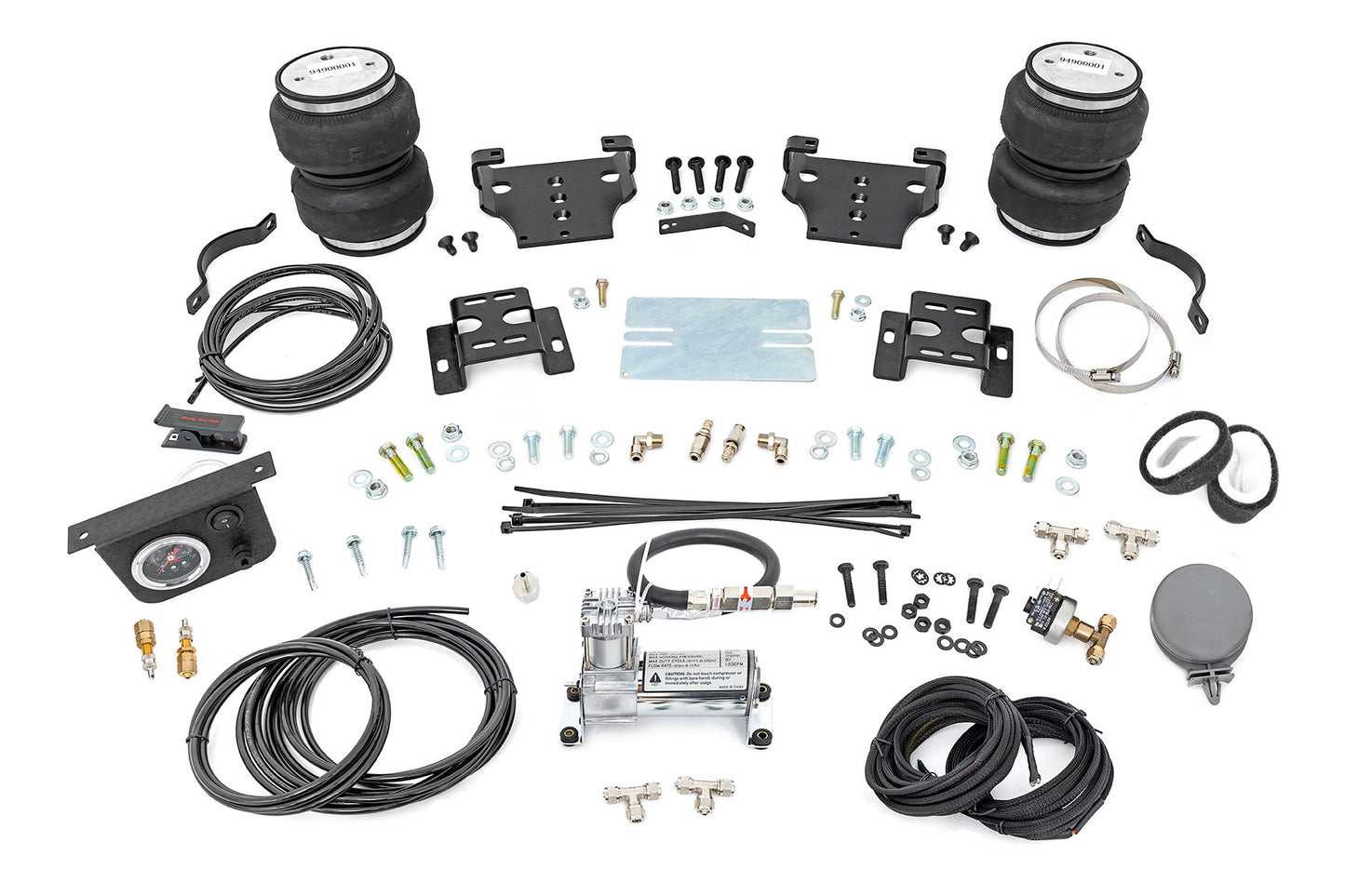 Air Spring Kit w/compressor | 0-6" Lift | Chevy/GMC 2500HD (01-10) - Off Road Canada