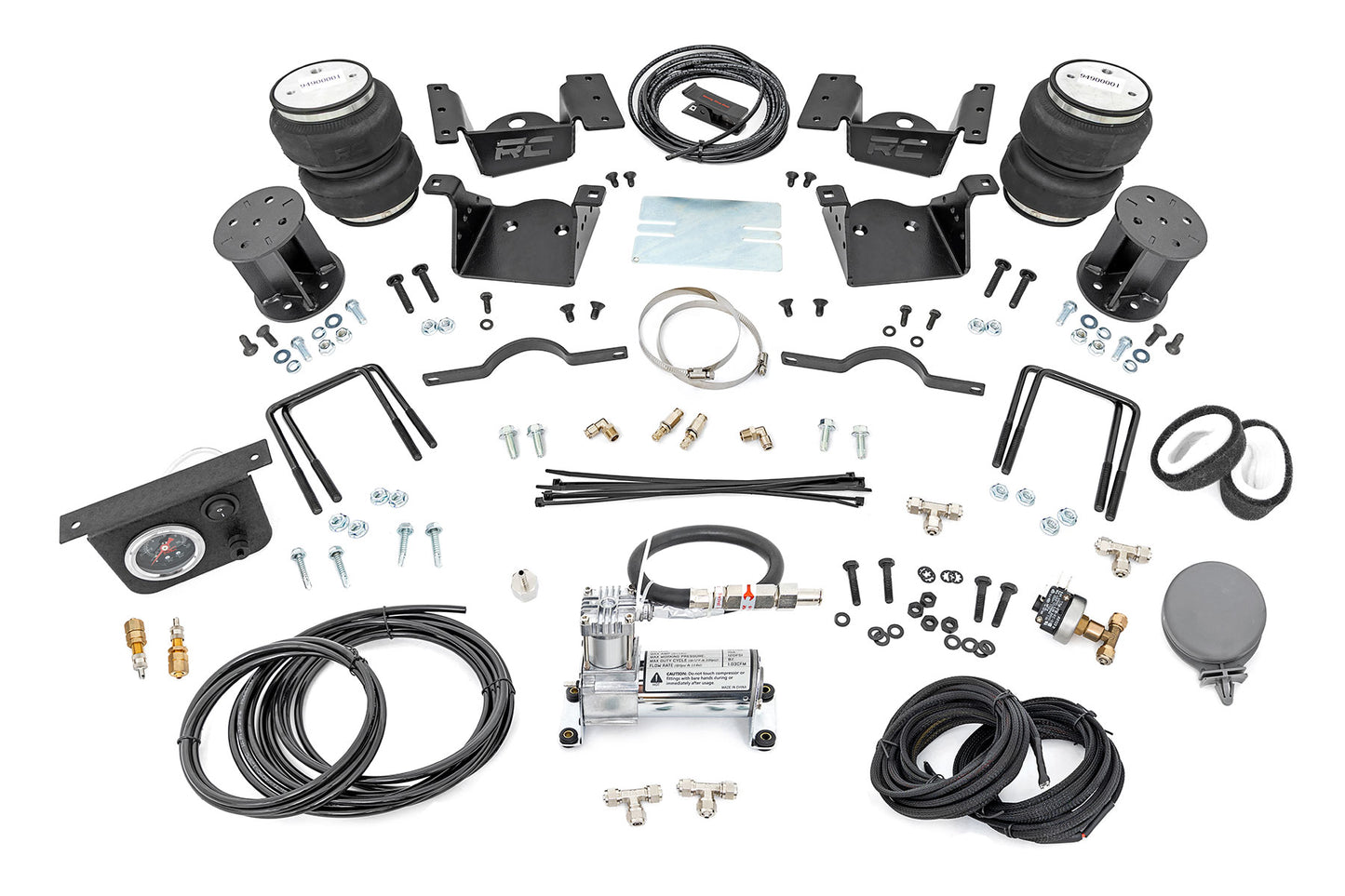 Air Spring Kit w/compressor | 7.5 Inch Lift Kit | Chevy/GMC 2500HD/3500HD (11-19) - Off Road Canada