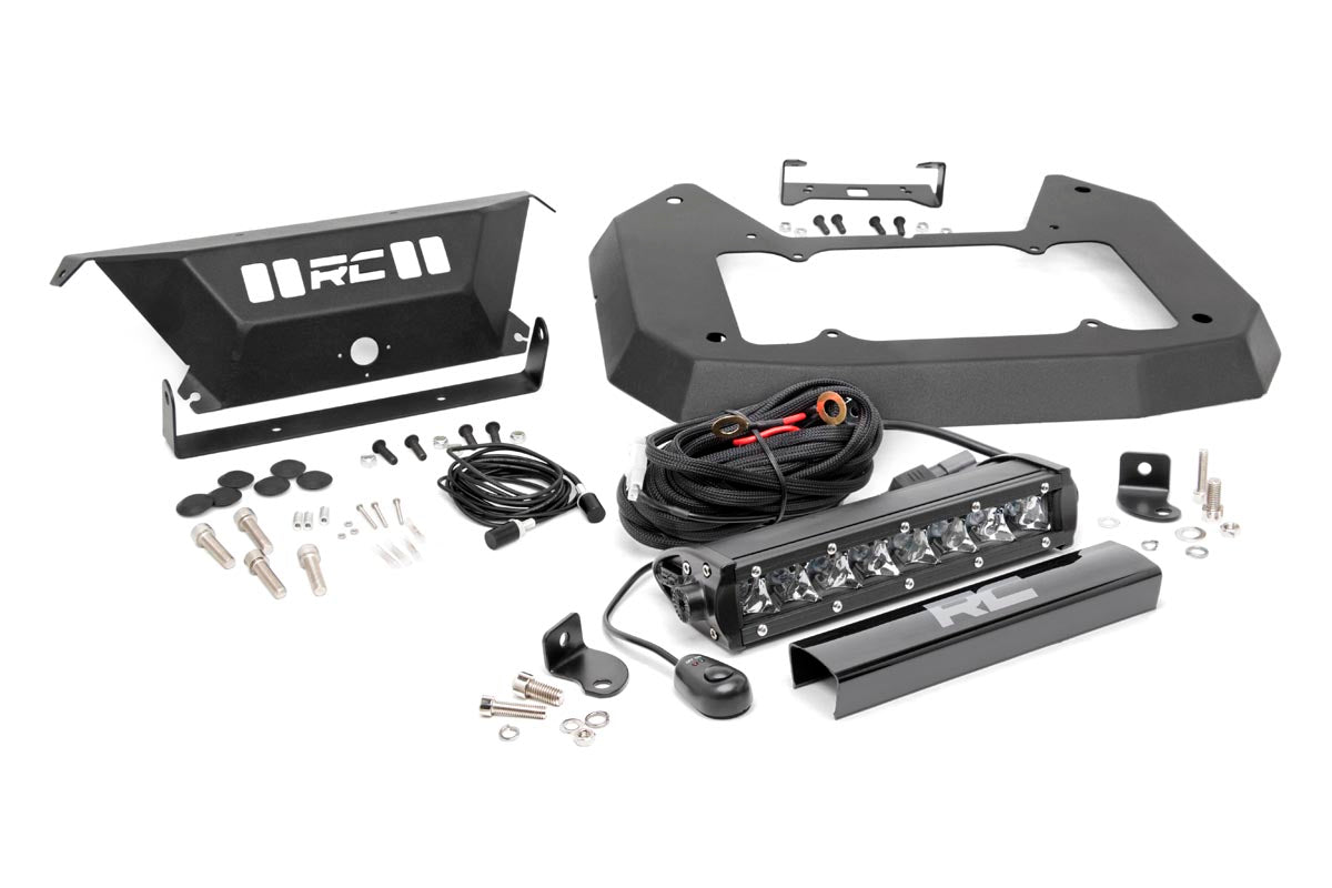 Spare Tire Carrier Delete | 8 Inch Chrome LED | Jeep Wrangler JL (18-23) - Off Road Canada