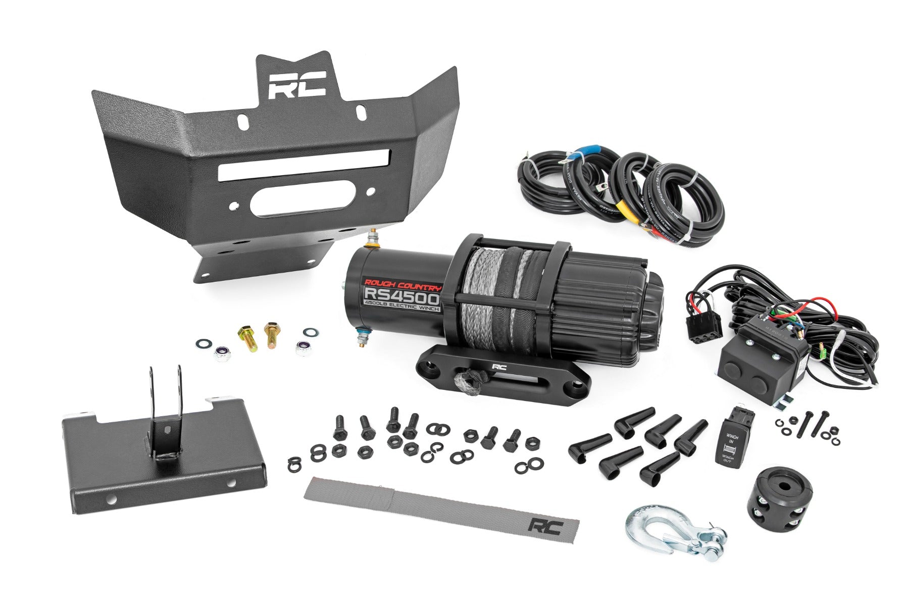 Winch Bumper | 4500-Lb Winch | Synthetic Rope | Can-Am Renegade (12-15) - Off Road Canada