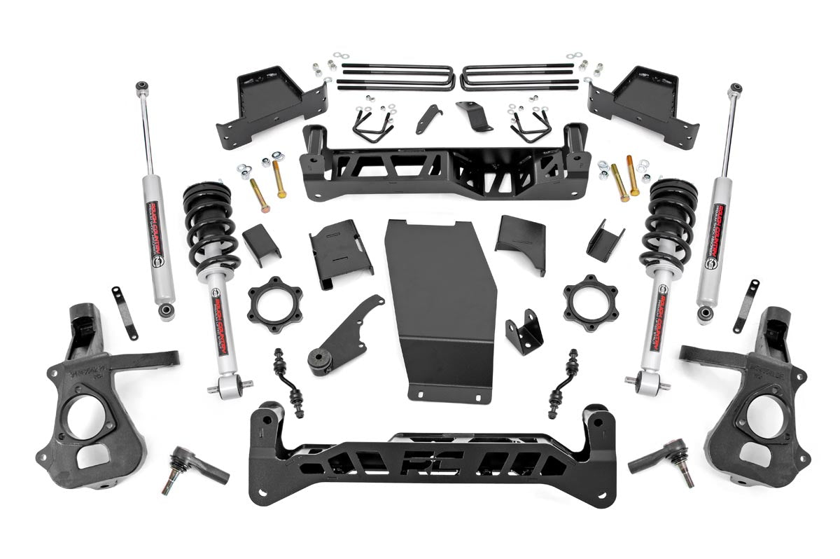 7 Inch Lift Kit | Alum/Stamp Steel | FR N3 | Chevy/GMC 1500 (14-18)