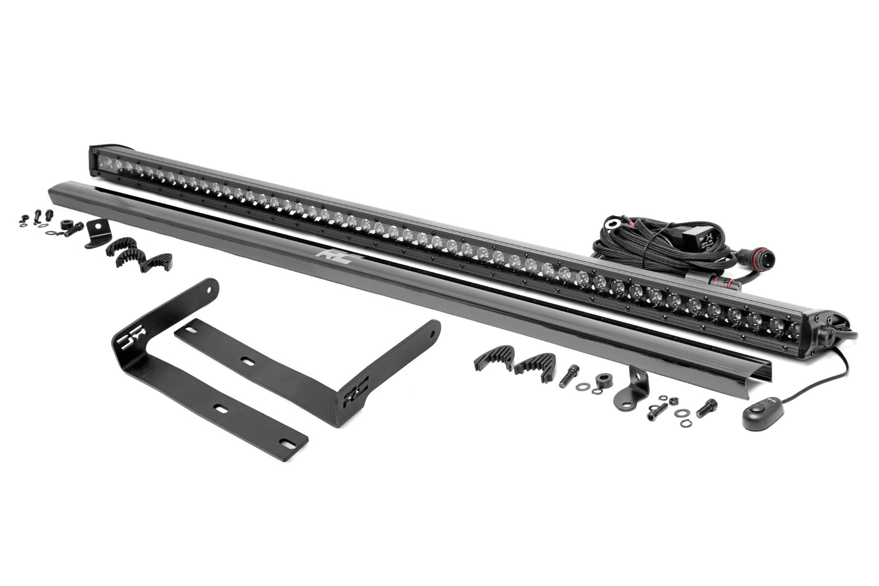 50" Single Row LED Light Kit | Black Series | Front-Facing | Kubota RTV-X900/RTV-X1100 - Off Road Canada