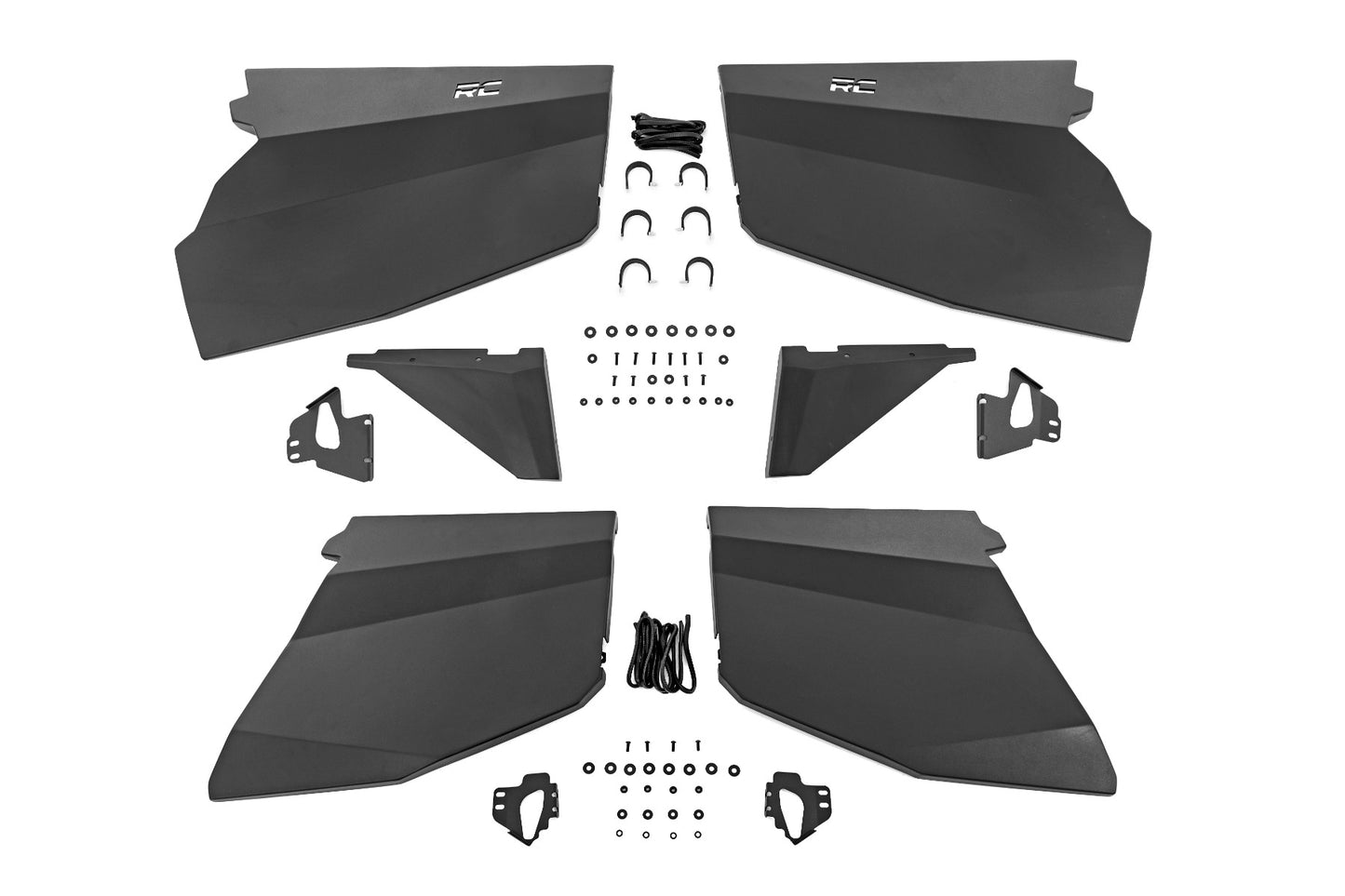 Aluminum Lower Half Doors | Front & Rear | Polaris RZR XP 4 1000 - Off Road Canada