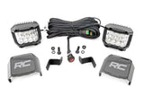 LED Light | Ditch Mount | 2" Chrome Pair | Wide Angle | Ford F-150 (15-23) - Off Road Canada