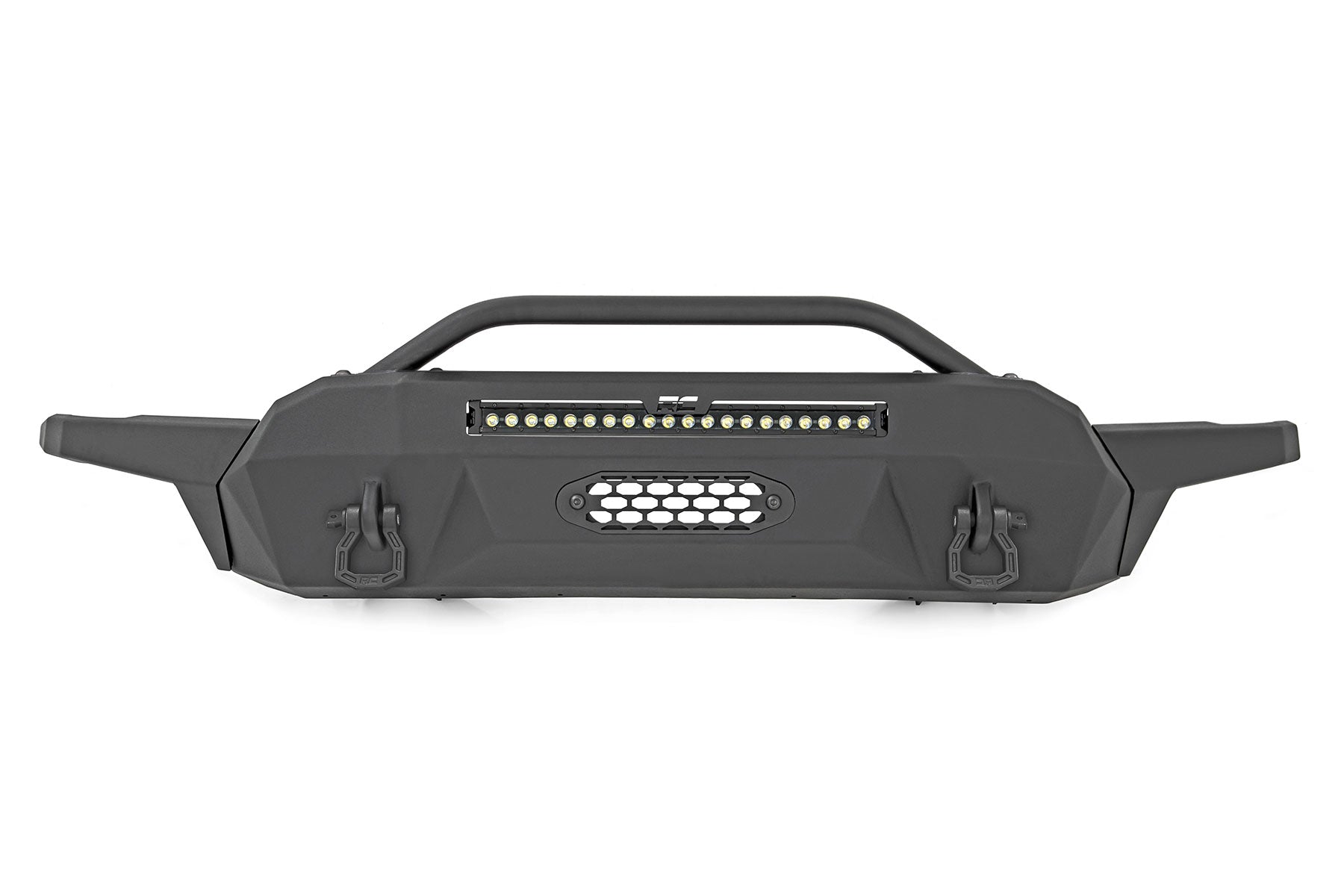 Front Bumper | High Clearance | Hybrid | 20" Blk DRL LED | Toyota Tacoma (16-23) - Off Road Canada