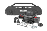 Front Bumper | Hybrid | 9500-Lb Pro Series Winch | Synthetic Rope | Toyota Tacoma (16-23) - Off Road Canada