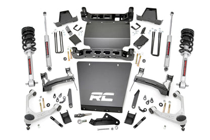 7 Inch Stamped Steel LCA Lift Kit | Forged UCA | Bracket | N3 Struts | Chevy/GMC 1500 (16-18) - Off Road Canada