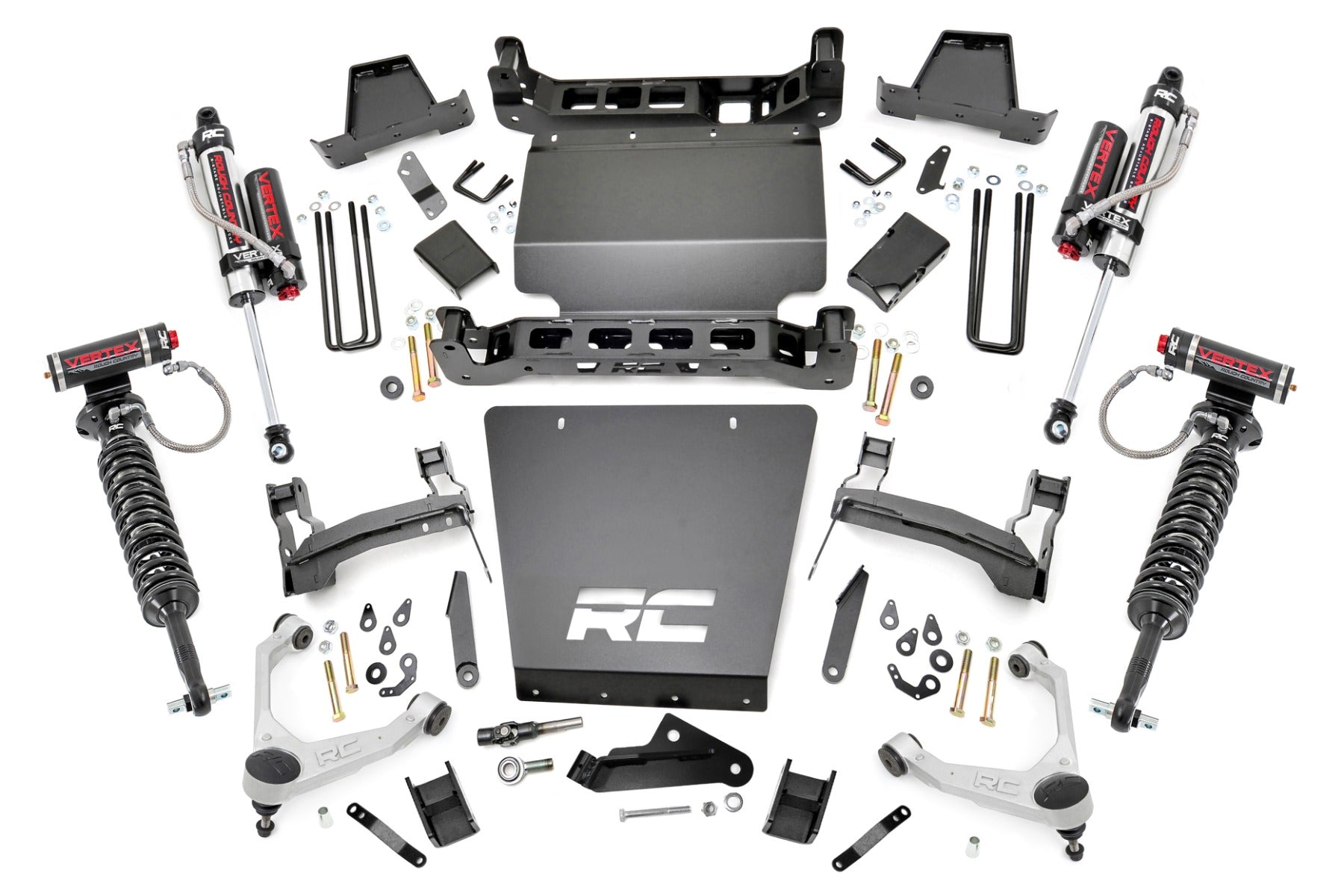 7 Inch Stamped Steel LCA Lift Kit | Forged UCA | Bracket | Vertex | Chevy/GMC 1500 (16-18) - Off Road Canada