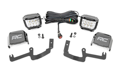 LED Light Kit | Ditch Mount | 3" OSRAM | Wide | Chevy Silverado 1500 (19-22) - Off Road Canada