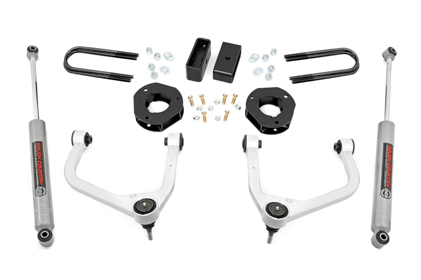 3.5 Inch Lift Kit | Rear Mono Leaf | Chevy Silverado 1500 (22-23) - Off Road Canada
