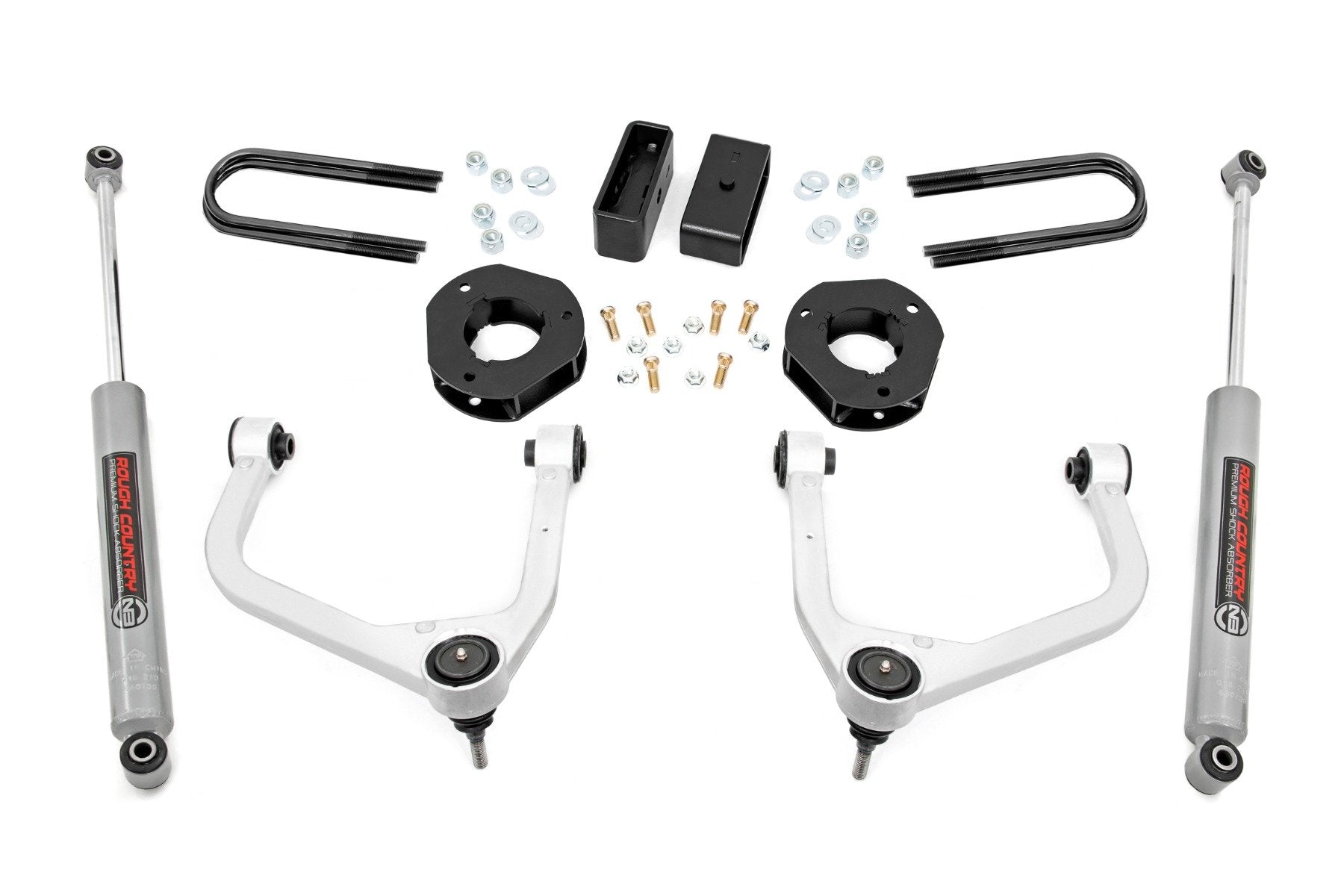 3.5 Inch Lift Kit | Rear Mono Leaf | Chevy Silverado 1500 (22-23) - Off Road Canada