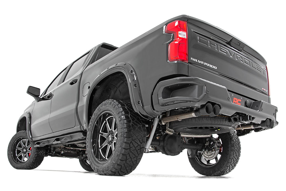 Performance Exhuast | Stainless | Crew/Dbl | RR Exit | Chevy/GMC 1500 (19-23) - Off Road Canada