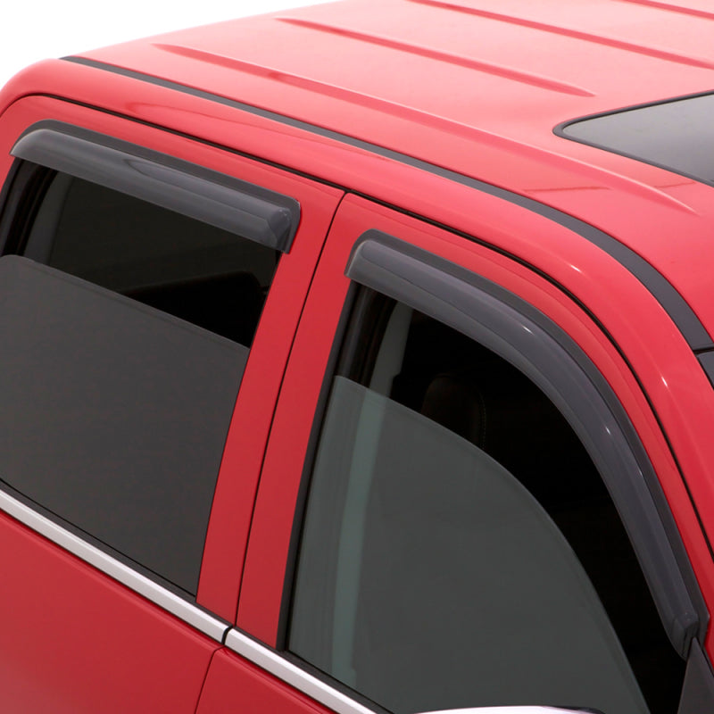 AVS 99-16 Ford F-250 Supercab Ventvisor Outside Mount Window Deflectors 4pc - Smoke