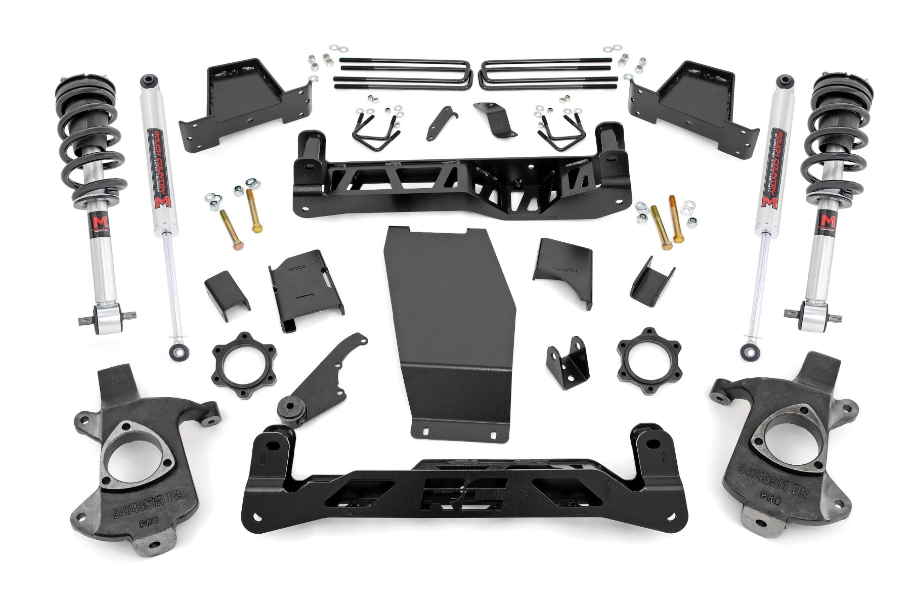 6 Inch Lift Kit | Cast Steel | M1 Struts/M1 | Chevy/GMC 1500 (14-18) - Off Road Canada