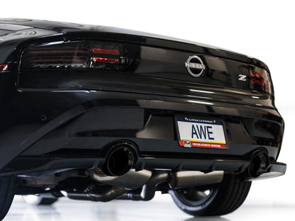 AWE Tuning 2023 Nissan Z RZ34 RWD Touring Edition Cat-Back Exhaust System w/ Diamond Black Tips