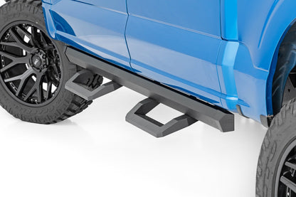 SR2 Adjustable Aluminum Steps | Crew Cab | Ford F-150/Lightning/F-250/F-350/Raptor (15-23) - Off Road Canada