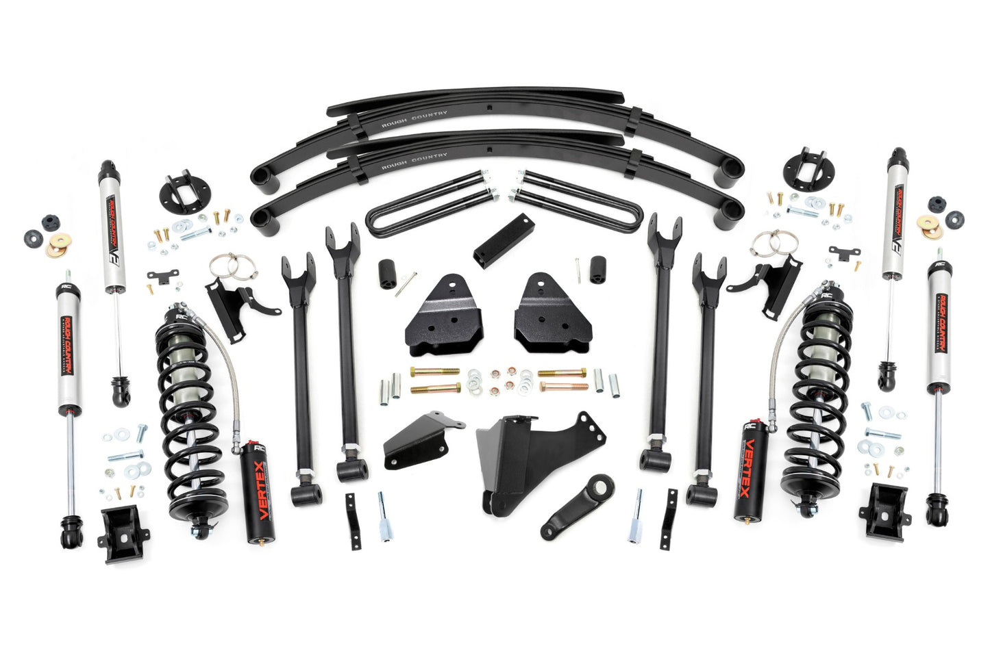 6 Inch Lift Kit | Gas | 4 Link | RR Spring | C/O V2 | Ford Super Duty (05-07) - Off Road Canada