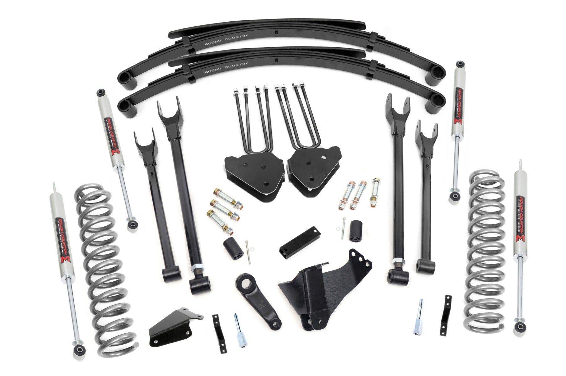 6 Inch Lift Kit | Gas | 4 Link | M1 | Ford F-250/F-350 Super Duty (05-07) - Off Road Canada