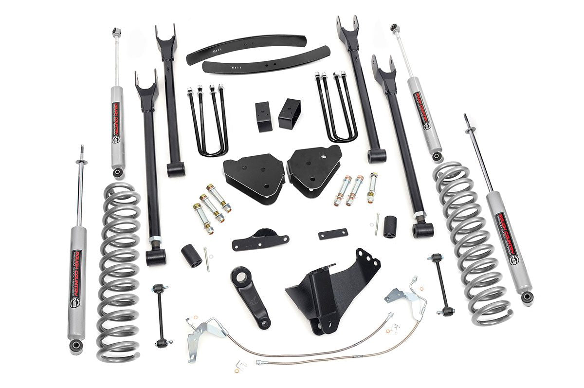 6 Inch Lift Kit | Diesel | 4 Link | Ford F-250/F-350 Super Duty (08-10)
