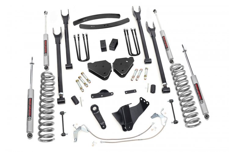 6 Inch Lift Kit | Gas | 4 Link | Ford F-250/F-350 Super Duty (08-10)