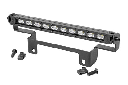 LED Light | Bumper Mount | 10" Black Slimline | Honda Pioneer 1000/Pioneer 1000-5 - Off Road Canada