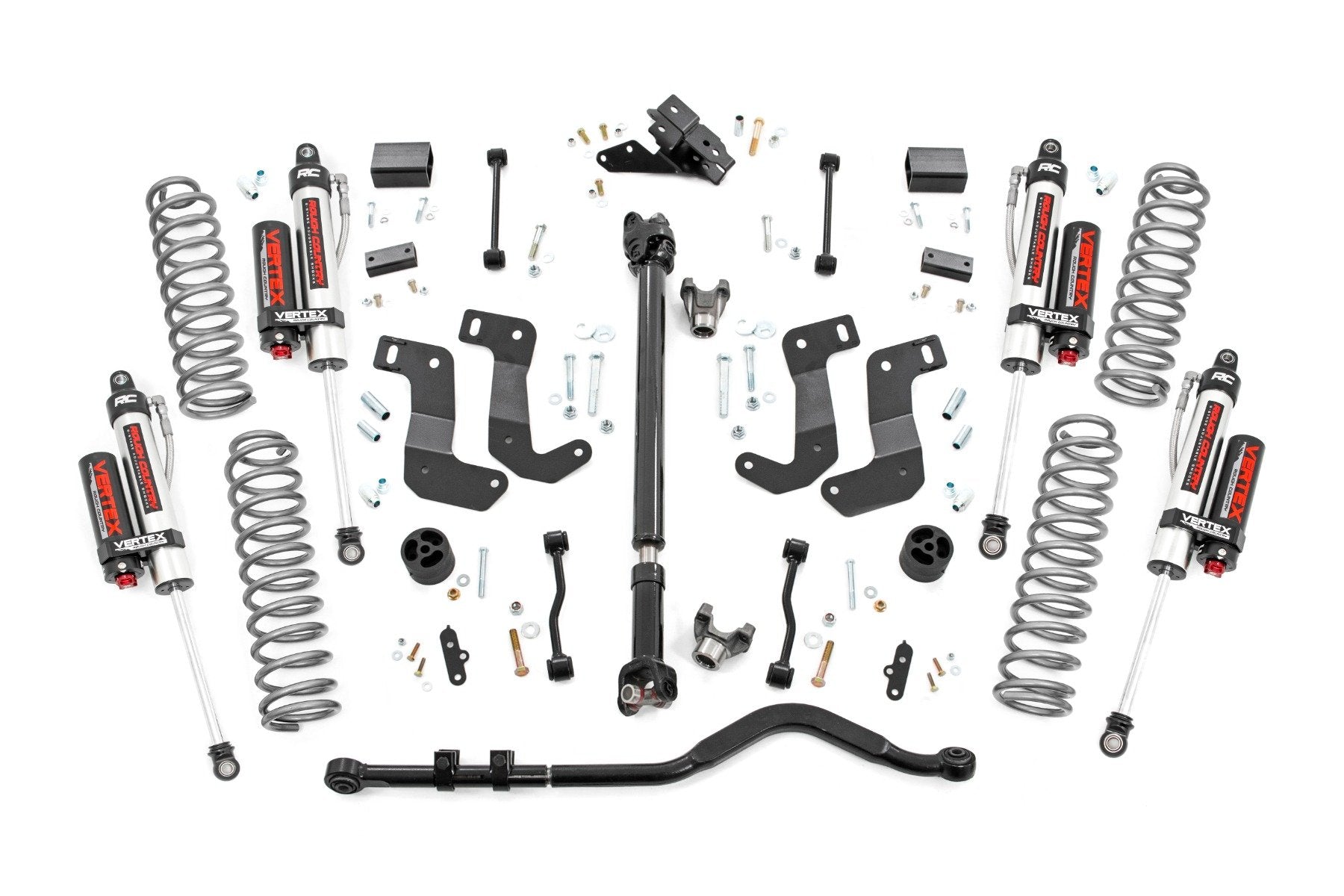 3.5" Lift Kit | C/A Drop | FR D/S | Vertex | Jeep Wrangler JL Rubicon (18-23) - Off Road Canada