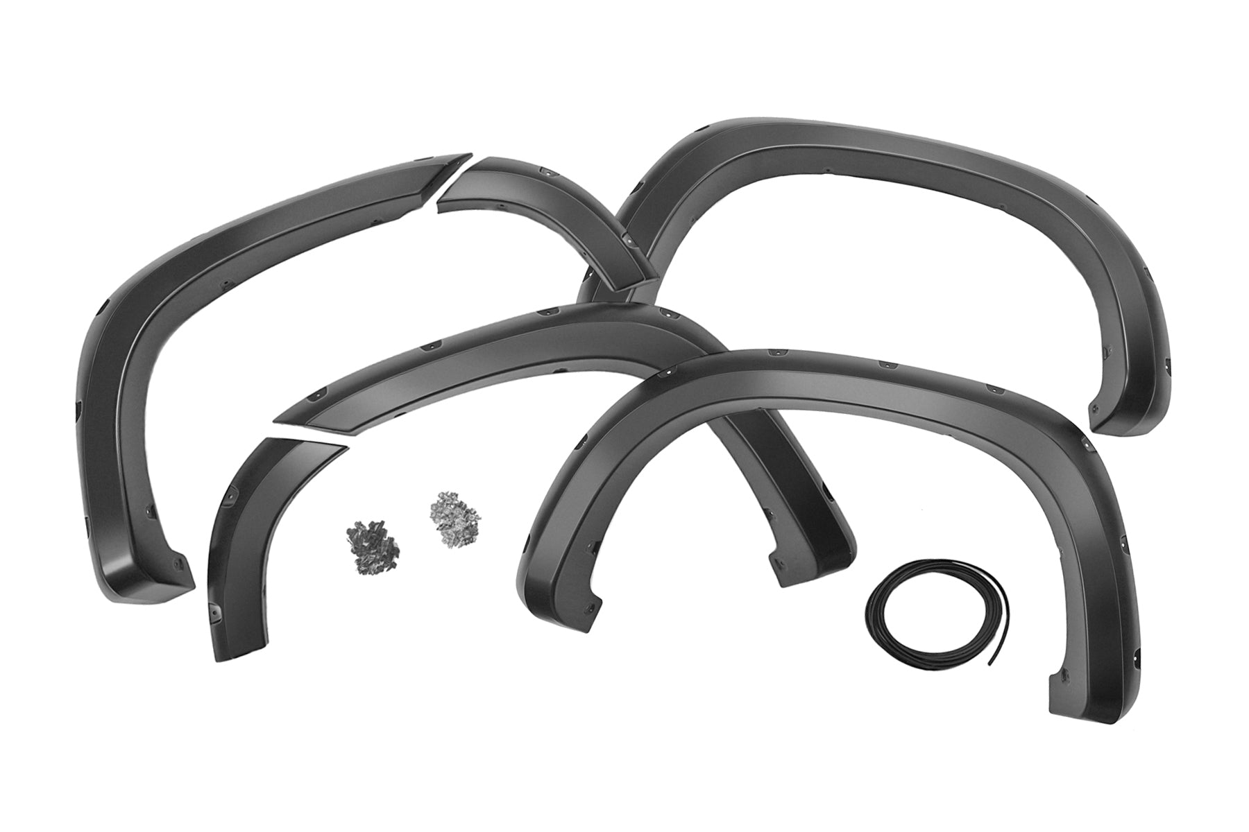 Pocket Fender Flares | GAZ Summit White | Chevy Silverado 1500 (19-21) - Off Road Canada