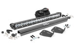LED Light Kit | Bumper Mount | 20" Chrome Single Row | Ford Bronco Sport (21-23) - Off Road Canada