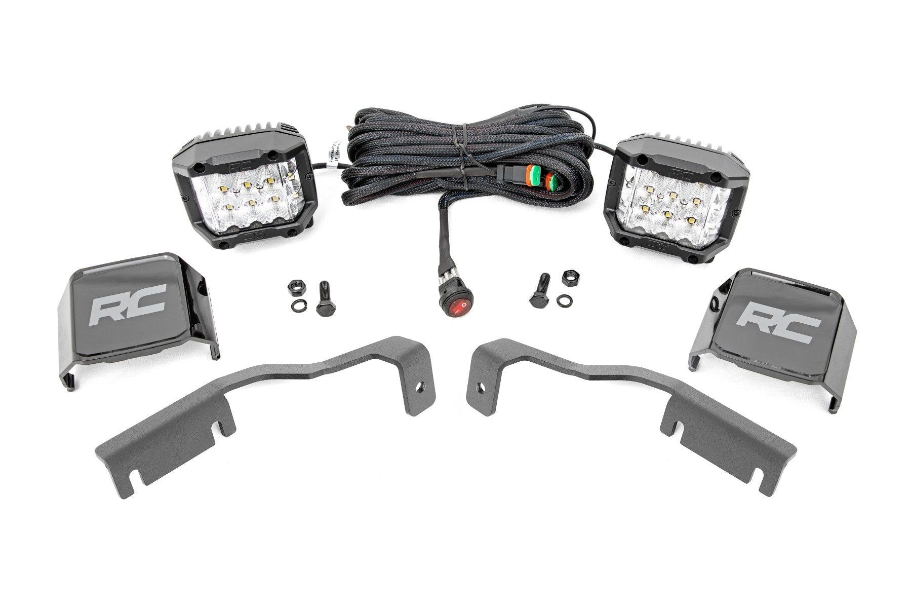 LED Light Kit | Ditch Mount | 3" OSRAM | Wide | Nissan Frontier (22-23) - Off Road Canada